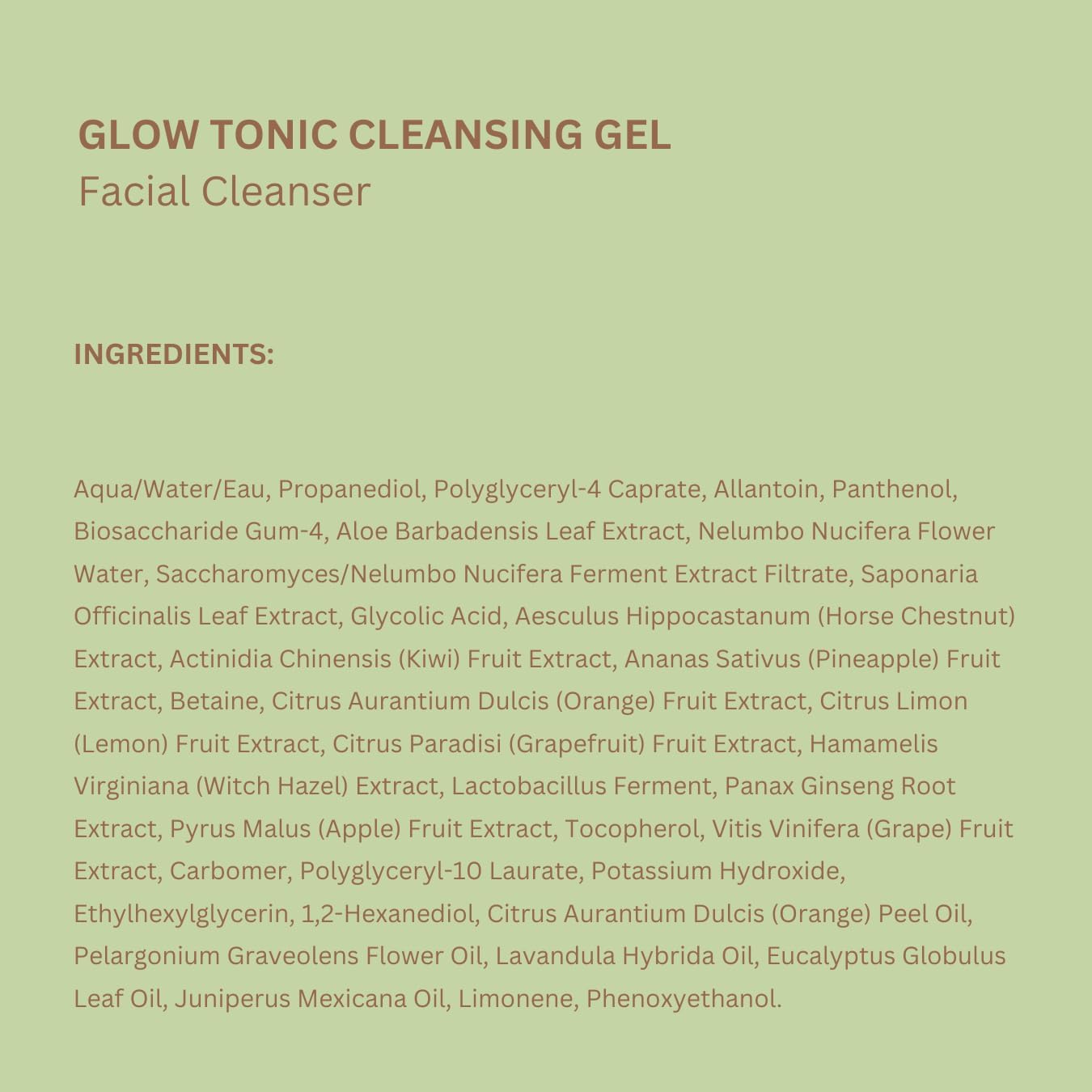 Pixi  Skintreats - Glow Tonic Refreshing Cleansing Gel