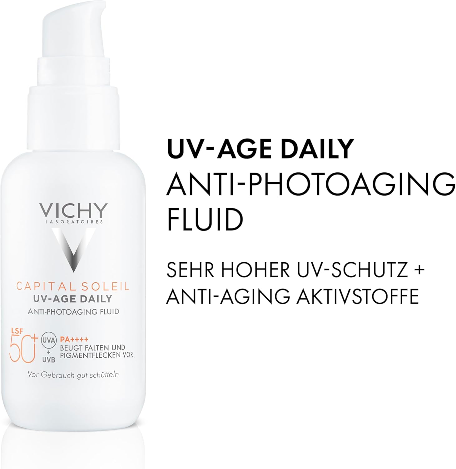 Vichy Capital Soleil UV-Age Sunblock SPF 50+ with Niacinamide 40ml | Best Vichy Sunblock Price in Pakistan