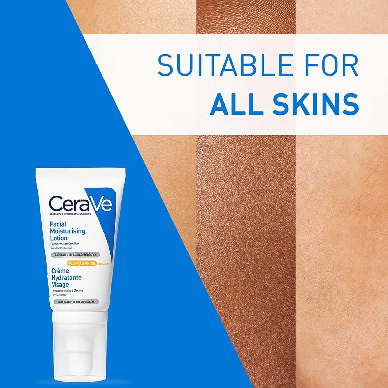 Cerave AM Facial Moisturizing Lotion SPF30 With Hyaluronic Acid 52ml