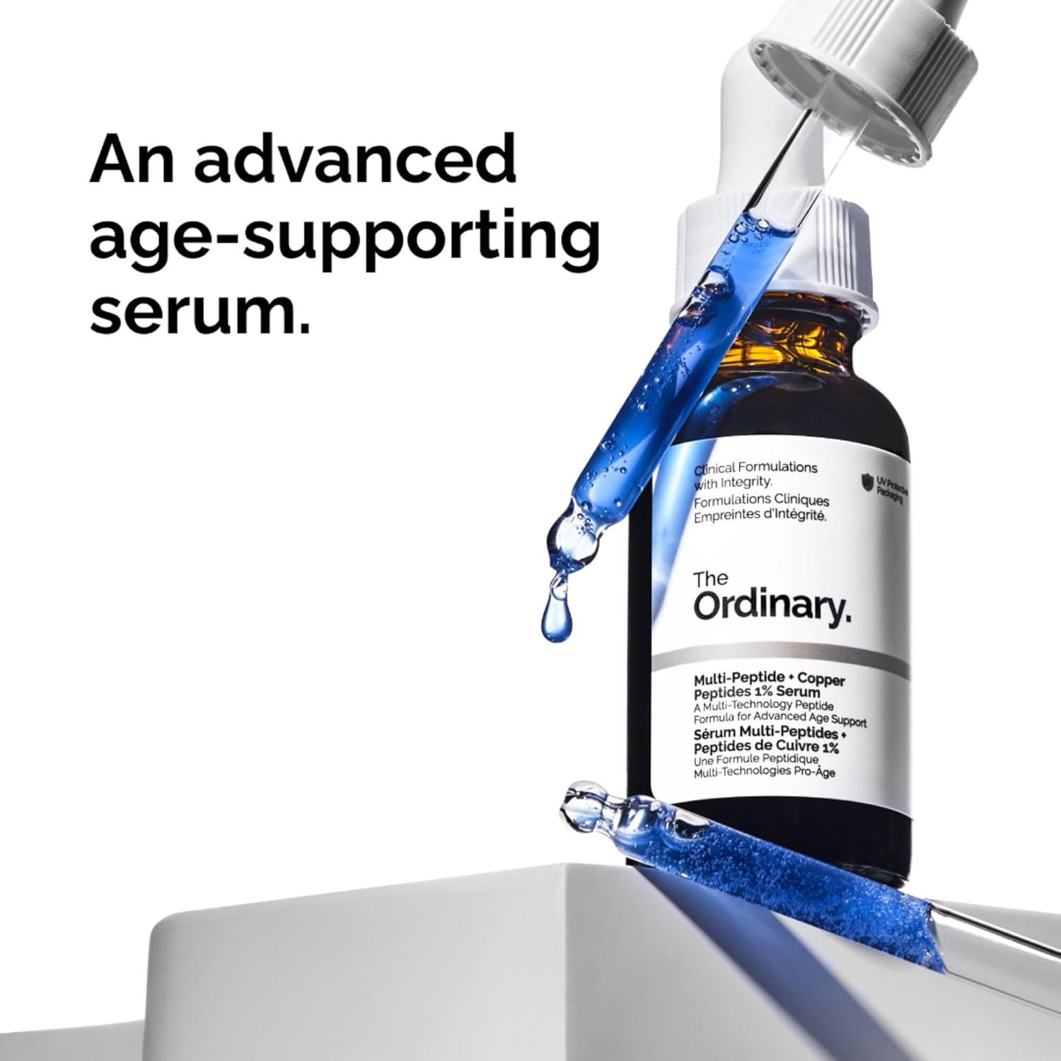 Multi-Peptide + Copper Peptides 1%, Anti-Aging Serum for Fine Lines and Skin Elasticity, 30ml
