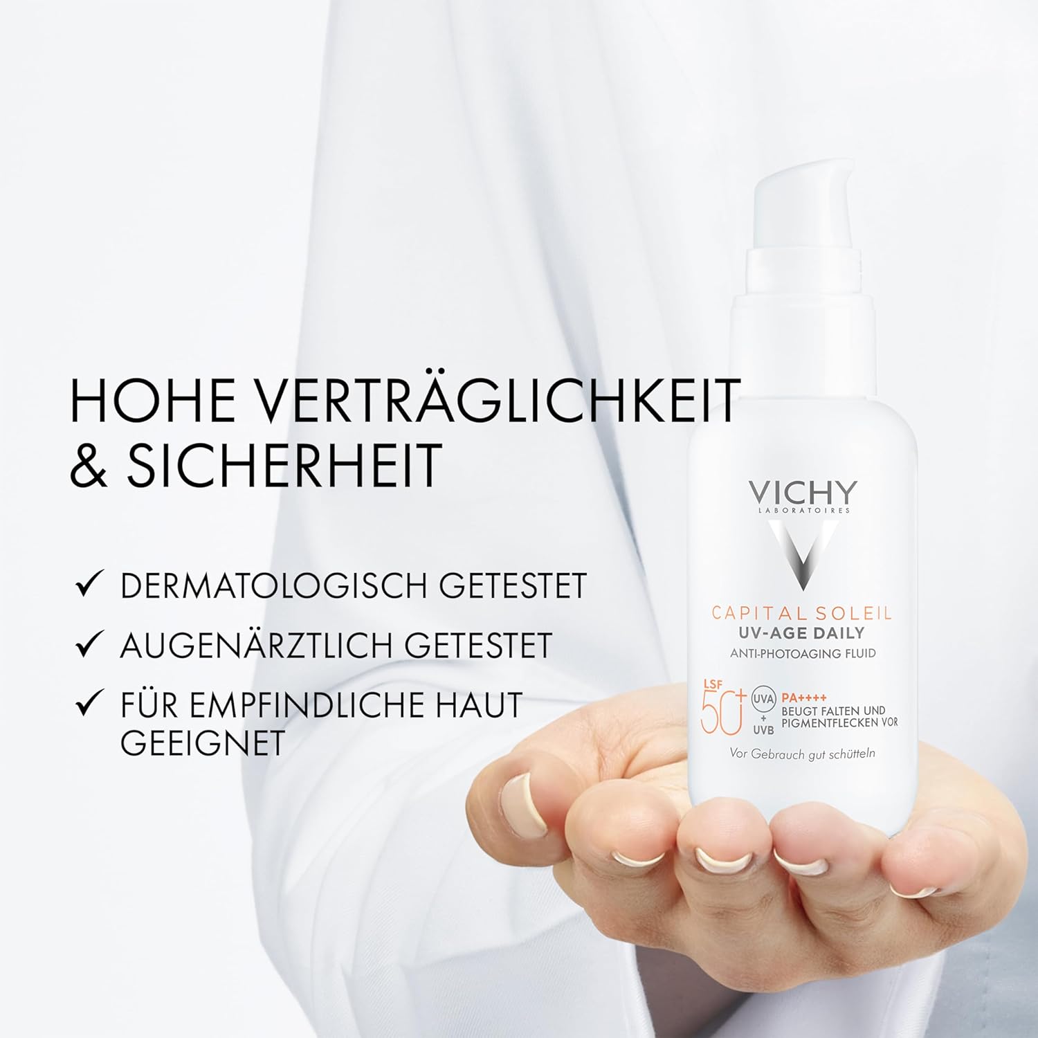 Vichy Capital Soleil UV-Age Sunblock SPF 50+ with Niacinamide 40ml | Best Vichy Sunblock Price in Pakistan